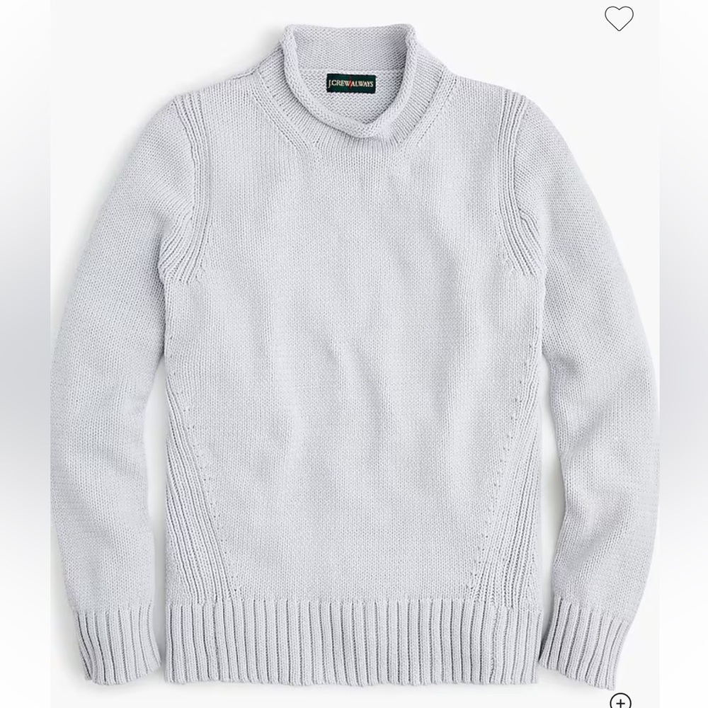 J. Crew Cream Crewneck Sweater